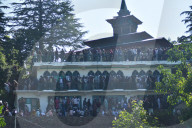 Kashmiri nomadic Muslim visit Shrine of Miyan Peer