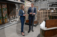 Kate Middleton in East London