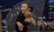 Orlando Bloom's puppy love