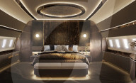 Private jet becomes flying 5-star hotel