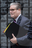 Keir Starmer Departs Downing Street For PMQs In London