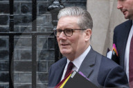 Keir Starmer Departs Downing Street For PMQs In London