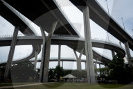 Bhumibol Bridge In Bangkok