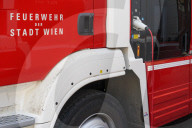 Electric Fire Brigade Vehicles Charging In Vienna