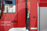 Electric Fire Brigade Vehicles Charging In Vienna