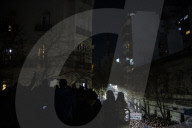 Thousands Of Activists Hold Vigil Outside The Home Of Cristina Kirchner's Daughter.