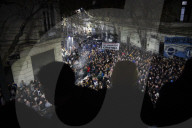 Thousands Of Activists Hold Vigil Outside The Home Of Cristina Kirchner's Daughter.