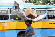 Daily Life In Kolkata , India