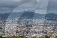 Panoramic Views Of Barcelona, Spain