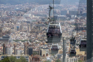 Panoramic Views Of Barcelona, Spain