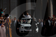Pope Leo XII Holds His Weekly Audience At St. Peter's Square