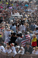 Pope Leo XII Holds His Weekly Audience At St. Peter's Square