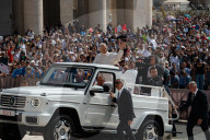 Pope Leo XII Holds His Weekly Audience At St. Peter's Square