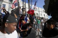 Violent protests against ICE in Los Angeles