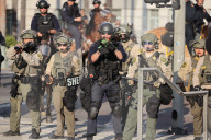Violent protests against ICE in Los Angeles