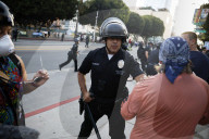 Violent protests against ICE in Los Angeles