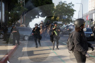 Violent protests against ICE in Los Angeles