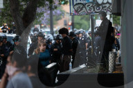 Violent protests against ICE in Los Angeles