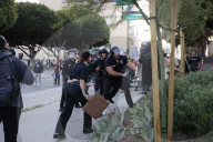 Violent protests against ICE in Los Angeles