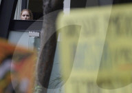 Pro-Palestine Activists Protest At Spanish, German, And French Embassies Against The Israeli Army's Interception Of The Madleen Flotilla