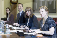 Rachel Reeves UK Chancellor of the Exchequer prepares for the Spending Review