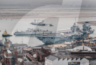 HMS Bristol scrapped, Portsmouth, UK.