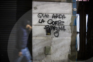 Streets And Neighbors Of Cristina Fernández De Kirchner's House