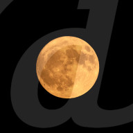 Strawberry Moonrise in Edinburgh by Graham Wiffen