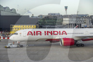 Air India Airbus A350-900 Aircraft At London Heathrow Airport
