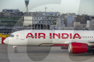 Air India Airbus A350-900 Aircraft At London Heathrow Airport