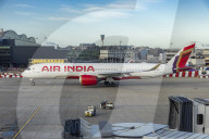 Air India Airbus A350-900 Aircraft At London Heathrow Airport