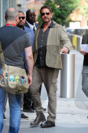 Gerard Butler In Laid-Back Urban Cool In Effortless Street Style - 12 Jun 2025