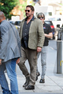 Gerard Butler In Laid-Back Urban Cool In Effortless Street Style - 12 Jun 2025