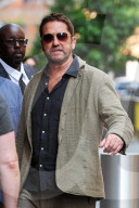 Gerard Butler In Laid-Back Urban Cool In Effortless Street Style - 12 Jun 2025