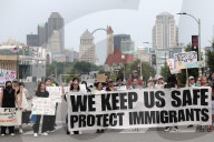 St. Louis protests against ICE deportations of illegal aliens
