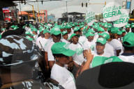 Team Nigeria For Change Rallies For President Tinubu In Lagos, Nigeria