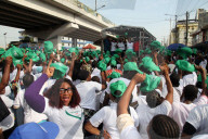 Team Nigeria For Change Rallies For President Tinubu In Lagos, Nigeria