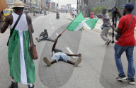 End Bad Governance Protest In In Lagos, Nigeria