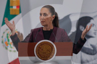 Mexico’s President Claudia Sheinbaum Holds Briefing