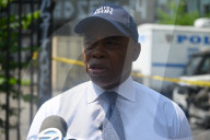 Multiple Vehicles Were Set On Fire In An Arson Attack In A Parking Lot With NYPD Vehicles On Myrtle Avenue And DeKalb Avenue