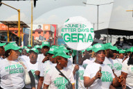 Team Nigeria For Change Rallies For President Tinubu In Lagos, Nigeria