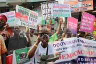 End Bad Governance Protest In In Lagos, Nigeria