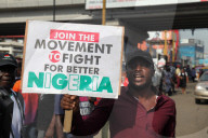 End Bad Governance Protest In In Lagos, Nigeria