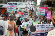 End Bad Governance Protest In In Lagos, Nigeria