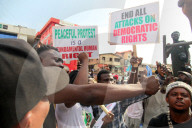 End Bad Governance Protest In In Lagos, Nigeria