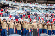 Washington Nationals Honor Marine Corps