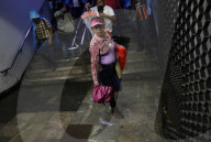 Rain Causes Flooding At The Zócalo Metro Station In Mexico City