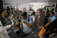 Rain Causes Flooding At The Zócalo Metro Station In Mexico City