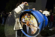 Demonstration In Front Of The Courts Building Demanding The Release Of Former Argentine President Cristina Fernández De Kirchner