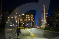 Demonstration In Front Of The Courts Building Demanding The Release Of Former Argentine President Cristina Fernández De Kirchner